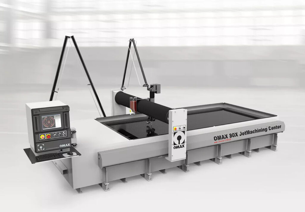 Wasserstrahlanlage OMAX 80X für präzise Materialbearbeitung